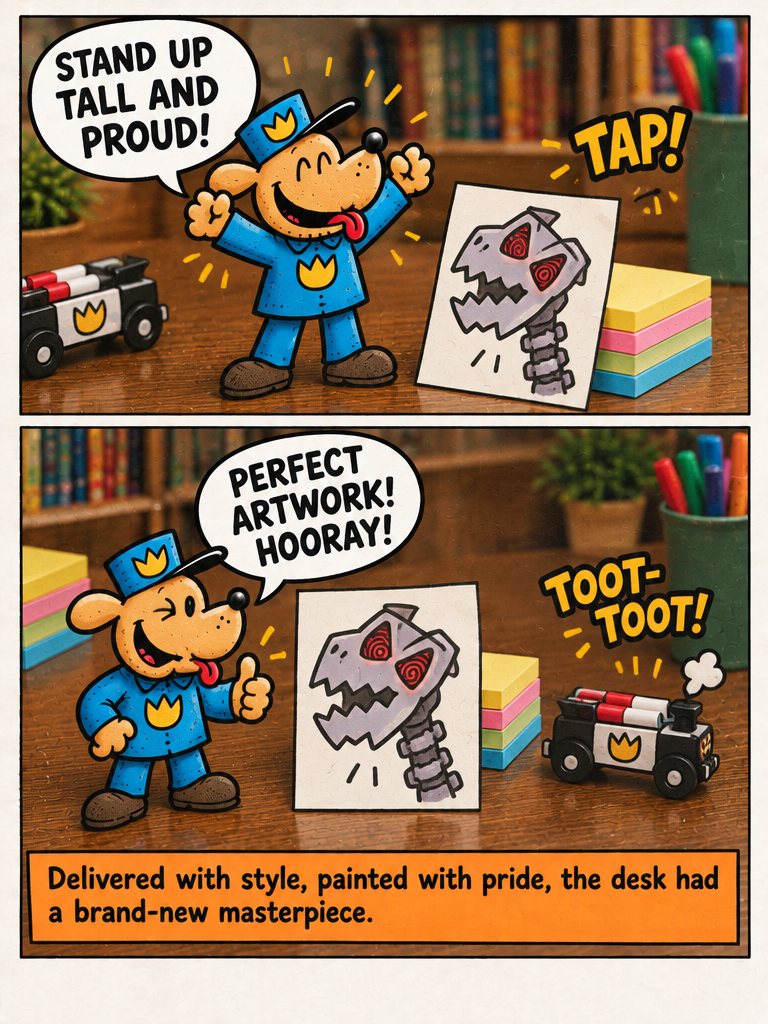 Special Delivery on the Desk Express (page 4 of 4)