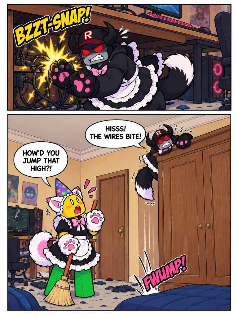 Maid Duty Duo (page 3 of 4)