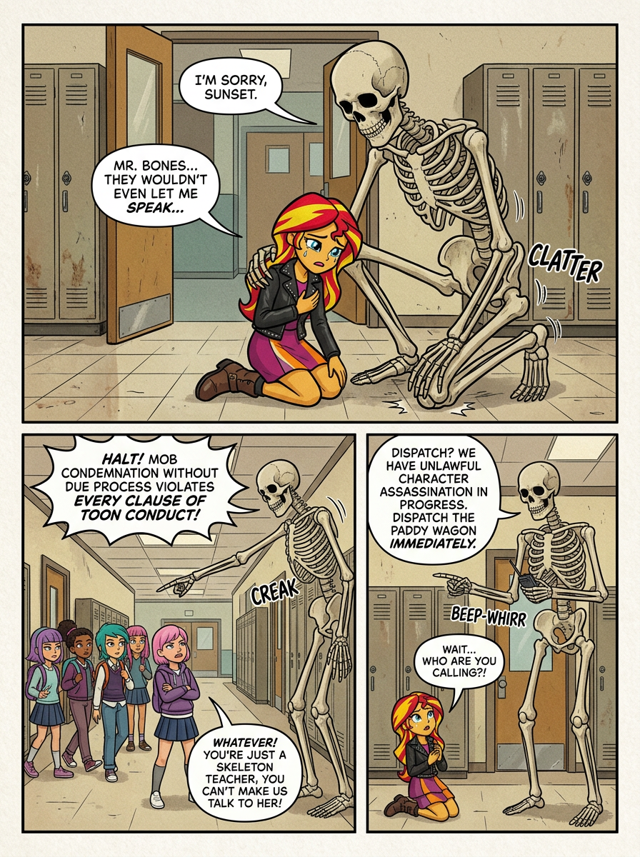 Hallway Accusations and the Toontown Verdict (page 3 of 8)