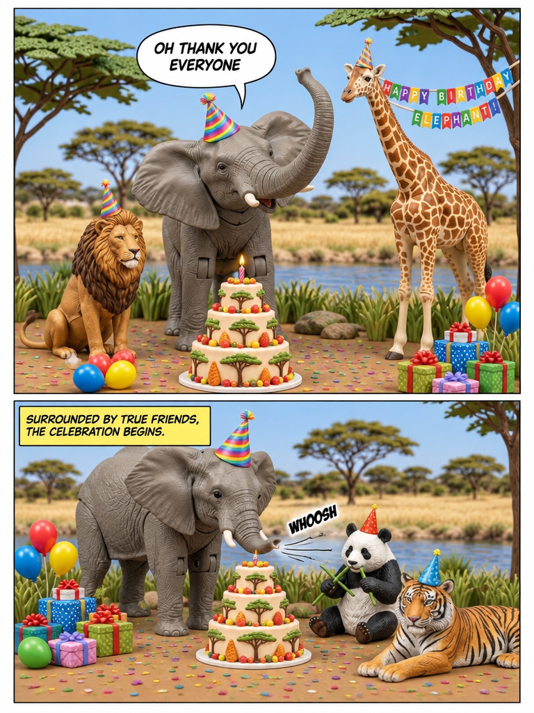 Elephant's Birthday Surprise (page 4 of 4)
