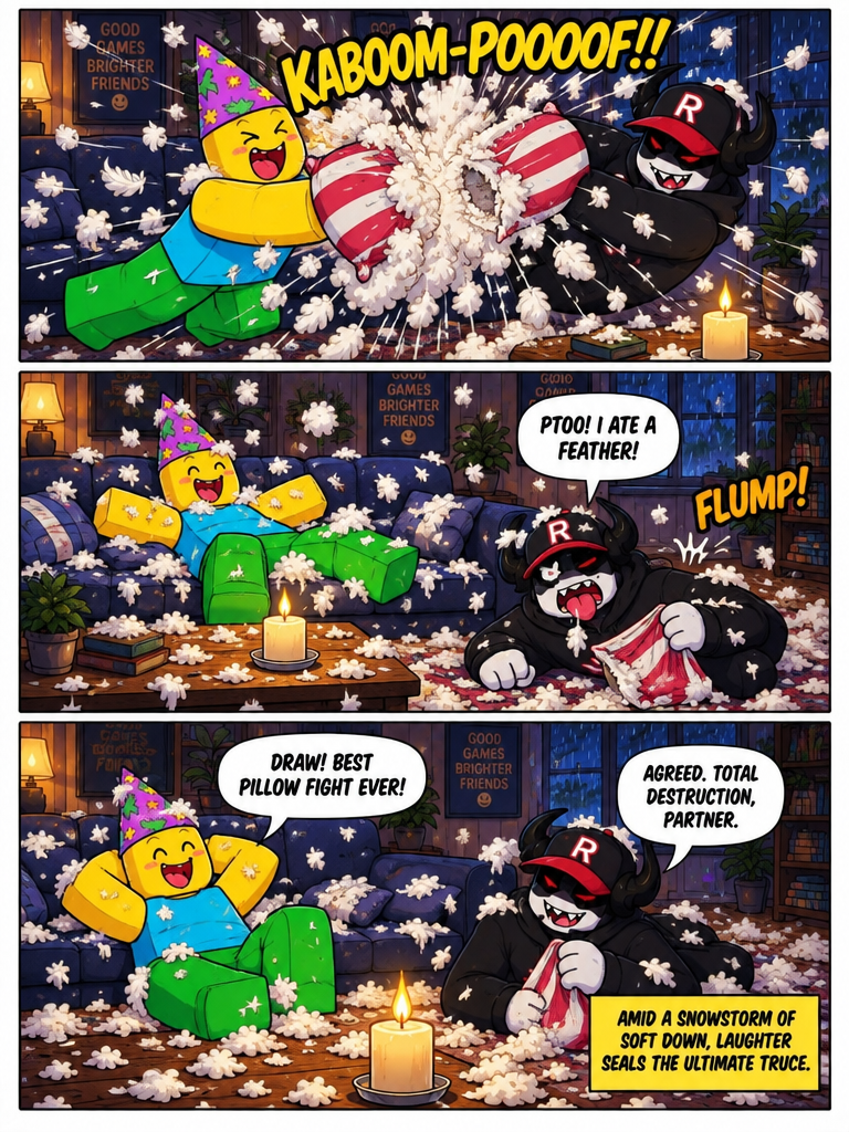 Midnight Feather Storm (page 4 of 4)