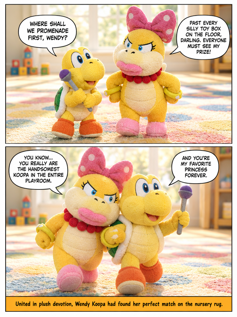 A Royal Match on the Playroom Rug (page 4 of 4)