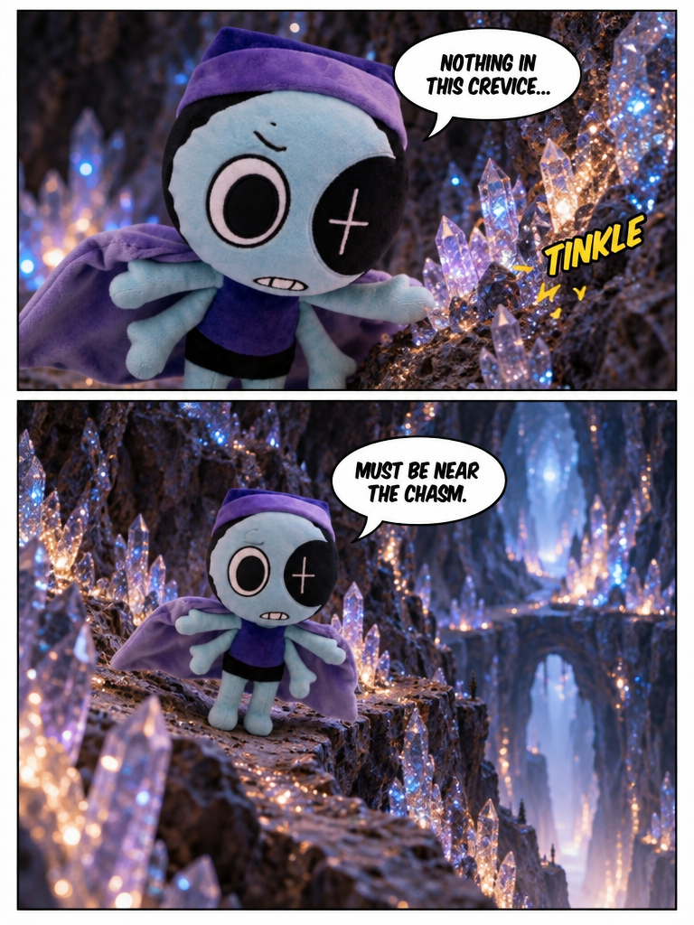 The Search in the Glitter Cave (page 2 of 4)