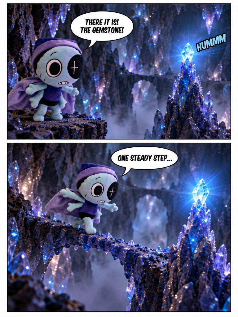 The Search in the Glitter Cave (page 3 of 4)