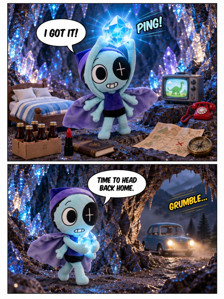 The Search in the Glitter Cave (page 4 of 4)