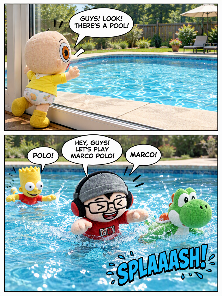 The Pool Party! (page 2 of 8)
