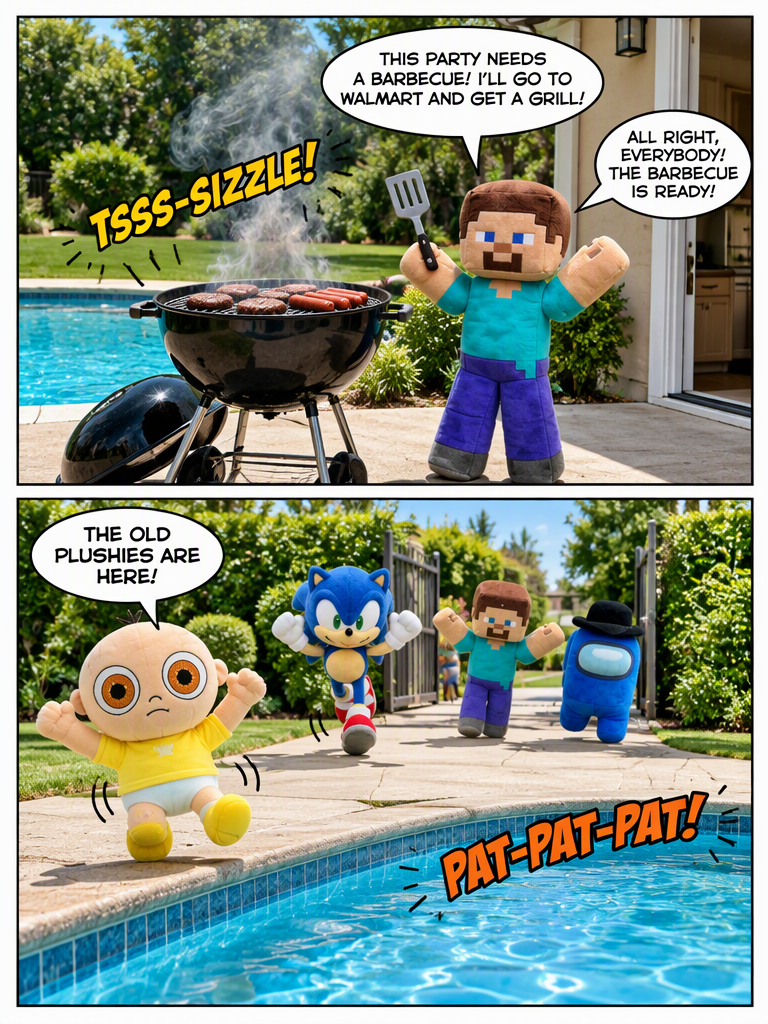 The Pool Party! (page 3 of 8)