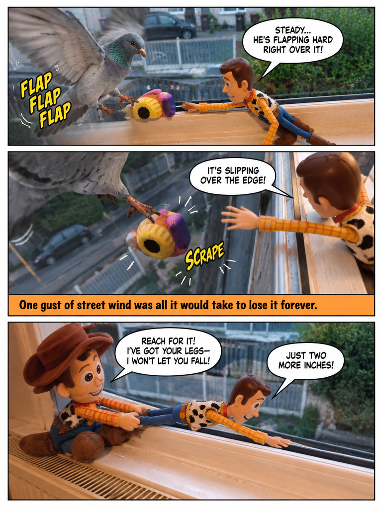 Ledge Rescue on the Sill (page 2 of 4)