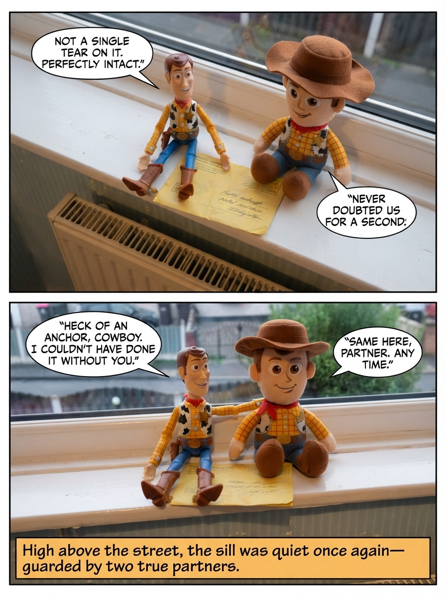 Ledge Rescue on the Sill (page 4 of 4)
