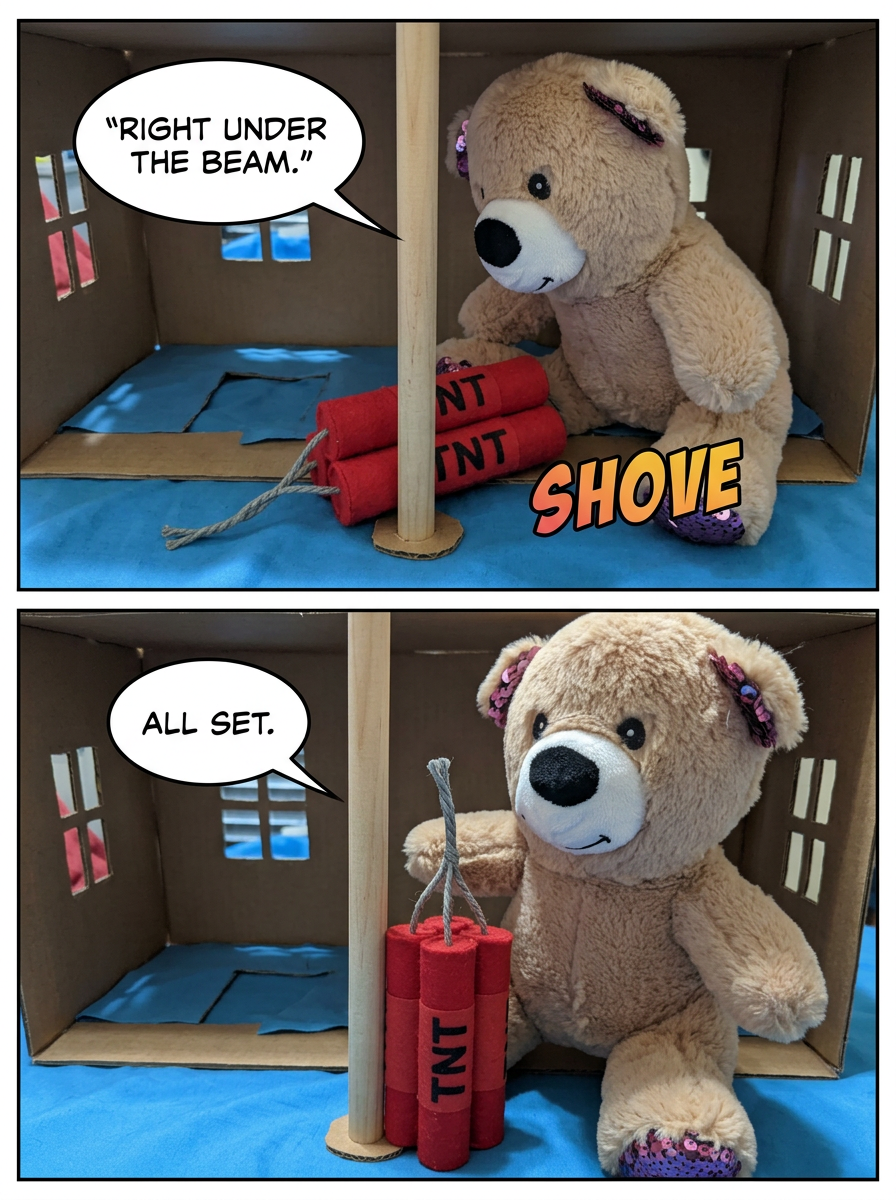 A Teddy Bear's Explosive Blueprint (page 2 of 4)