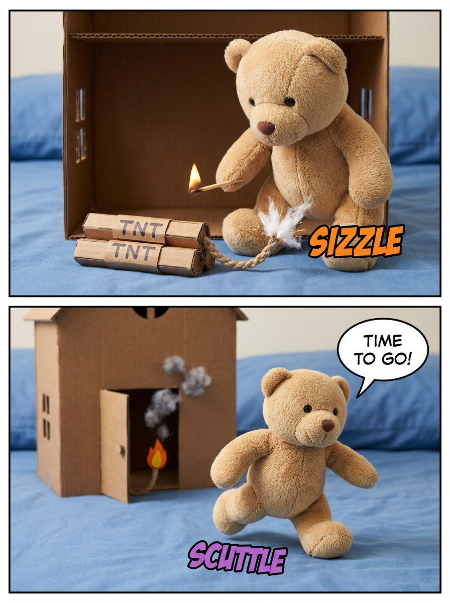 A Teddy Bear's Explosive Blueprint (page 3 of 4)