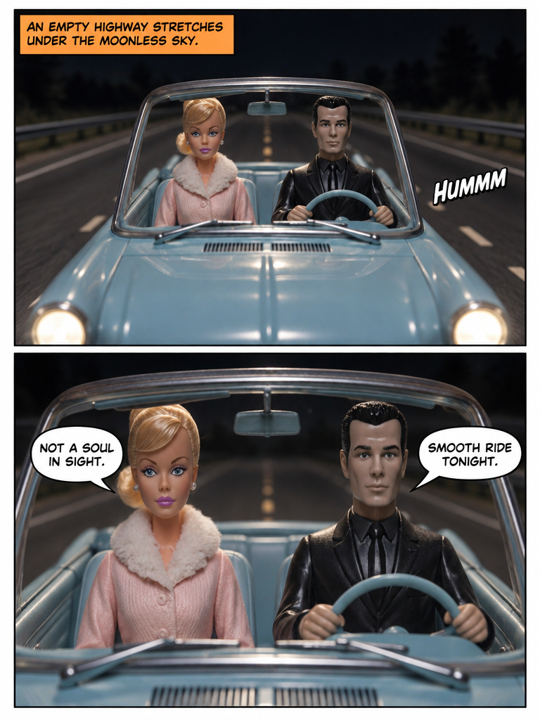 Night Beam Over the Convertible: Part 1β¨π¬ (page 1 of 4)