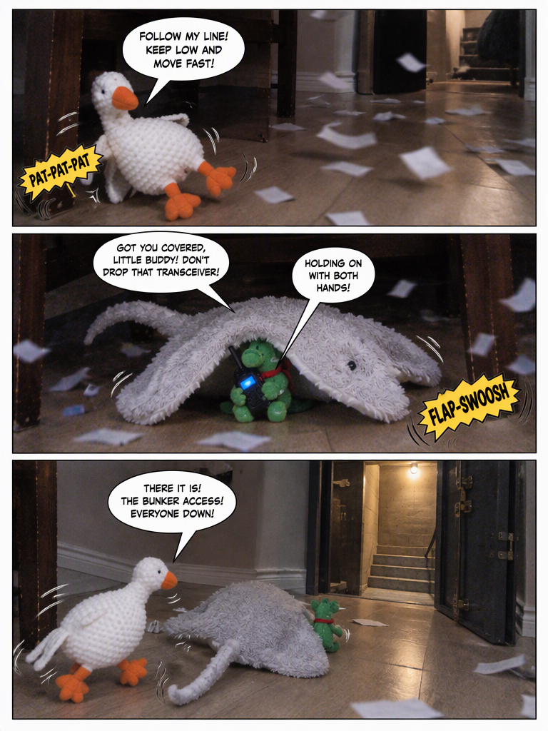 Evacuation to the Bunker (page 2 of 12)