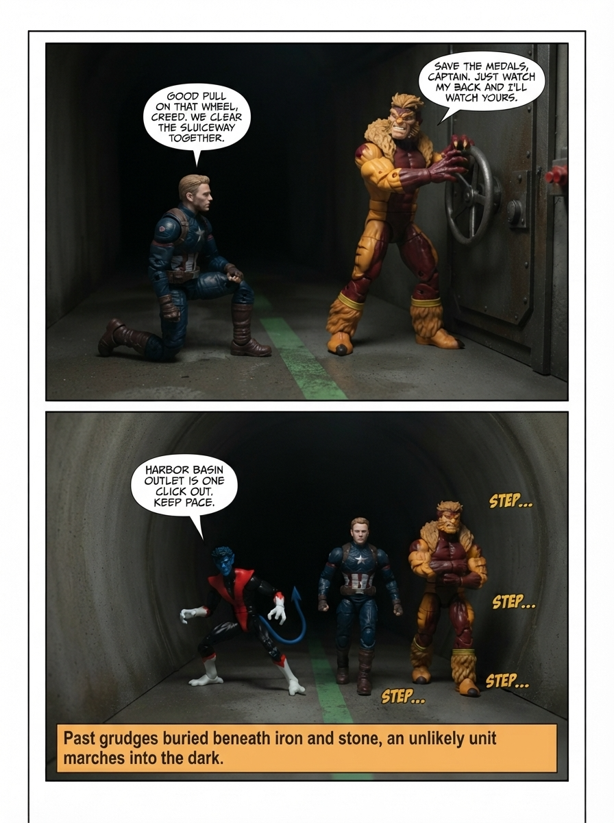 Uneasy Alliance in the Sub-Levels (page 4 of 4)