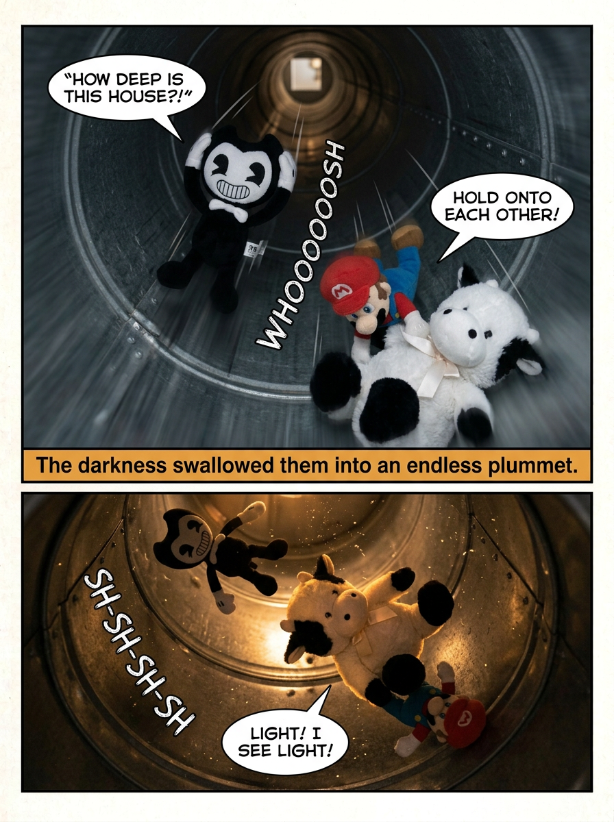 Down the Chute (part five of don’t run) (page 3 of 4)