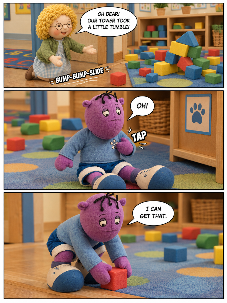 Milo's First Step Inside (page 2 of 4)