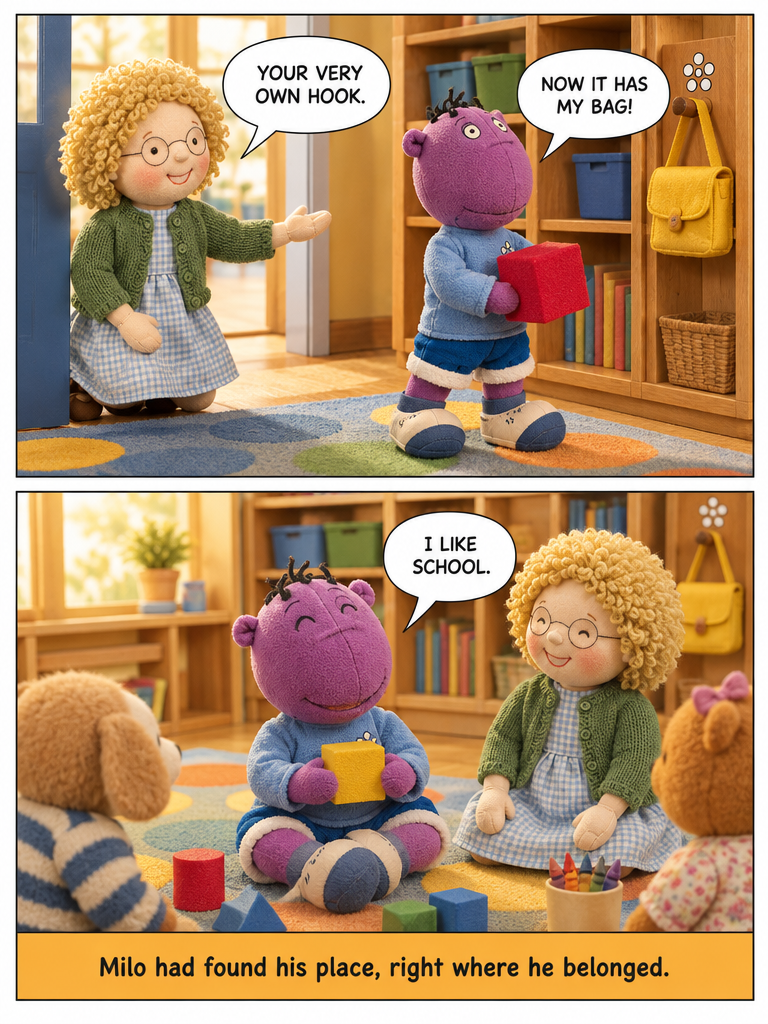 Milo's First Step Inside (page 4 of 4)