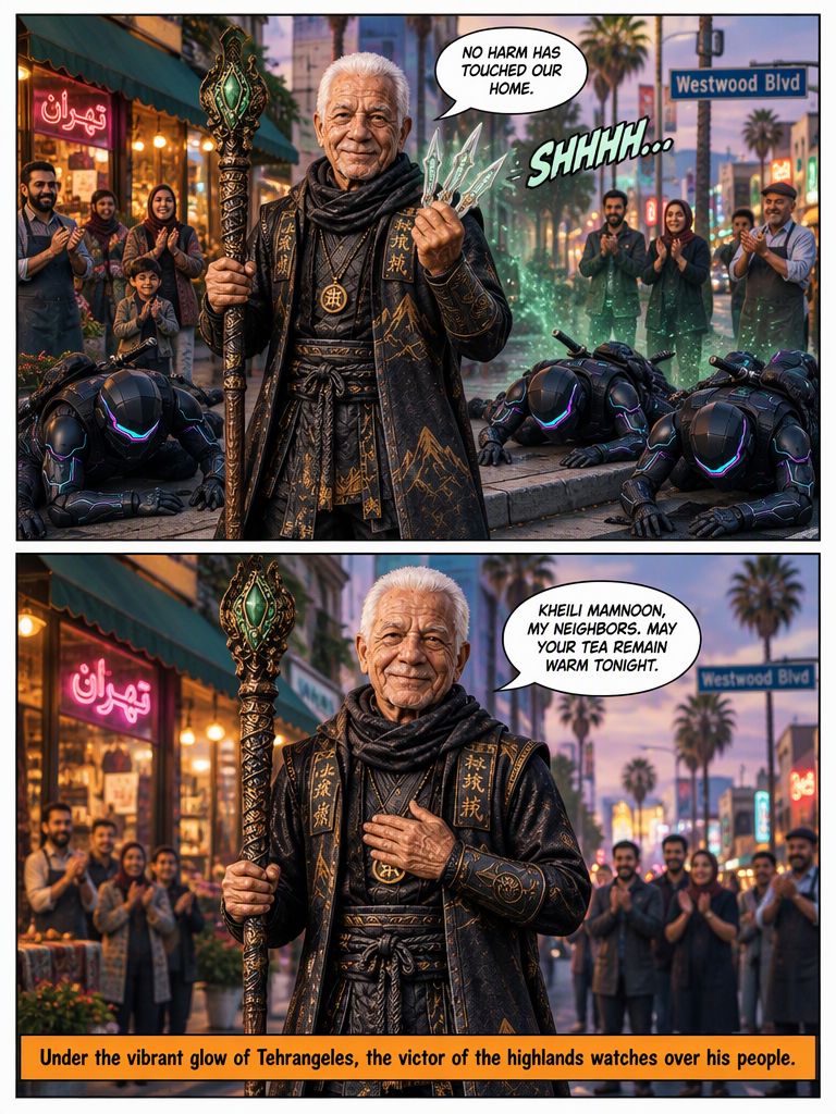 Highland Guardian of Tehrangeles (page 4 of 4)