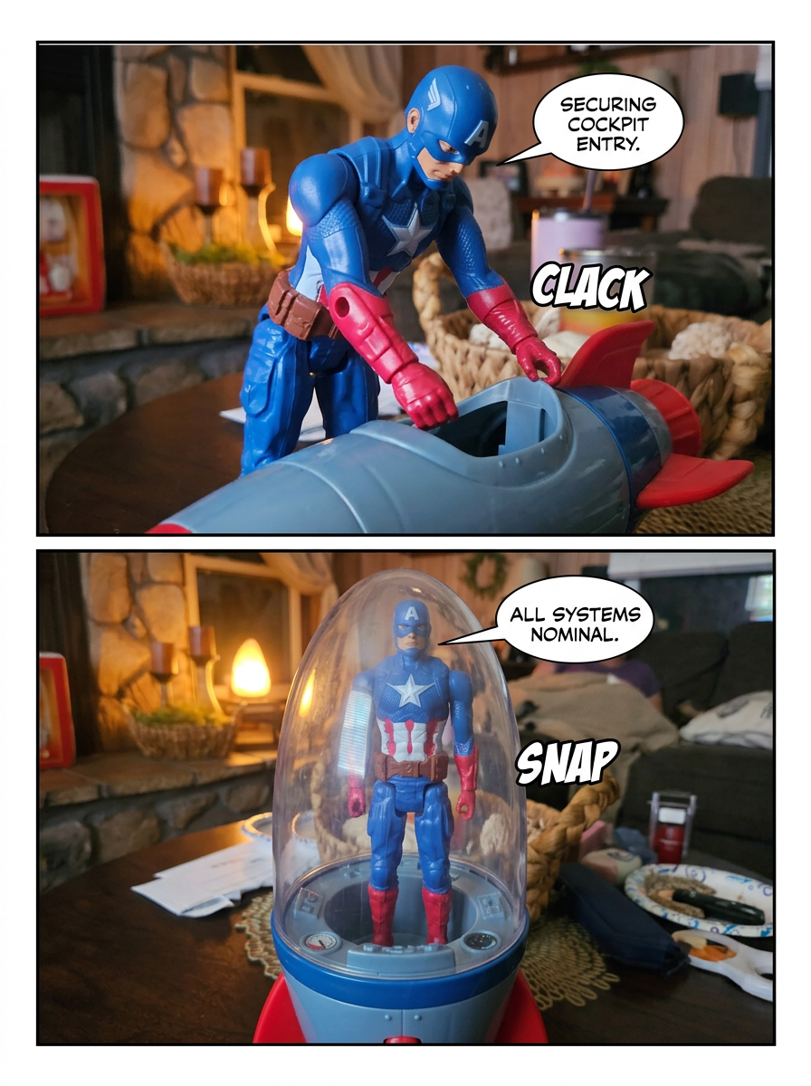 FIGURE Space Mission (page 2 of 4)