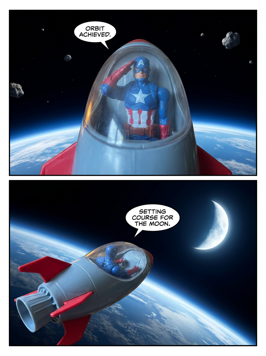 FIGURE Space Mission (page 4 of 4)