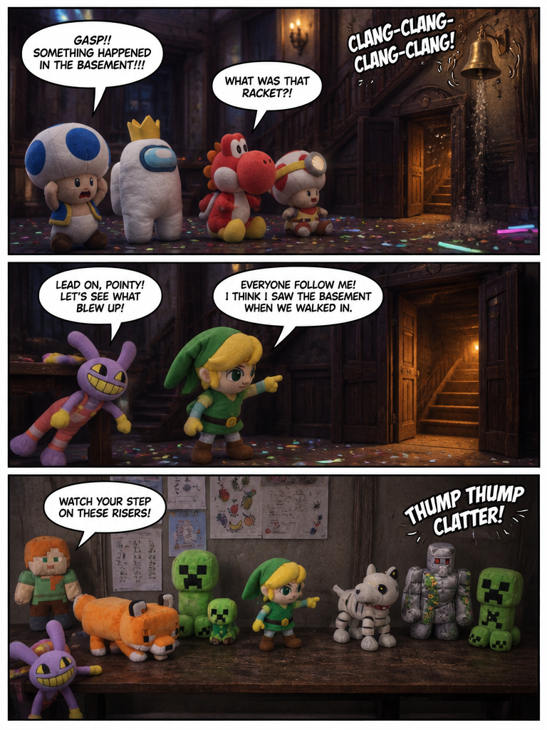 Among us with Plushies pt. 1 (page 5 of 12)