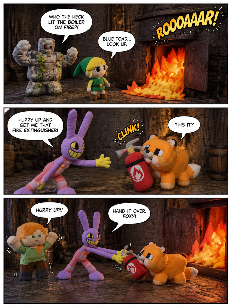 Among us with Plushies pt. 1 (page 6 of 12)