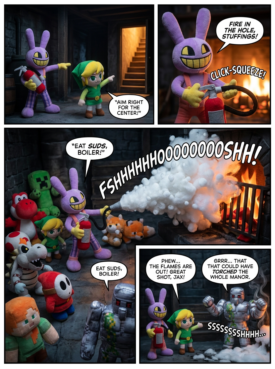 Among us with Plushies pt. 1 (page 7 of 12)