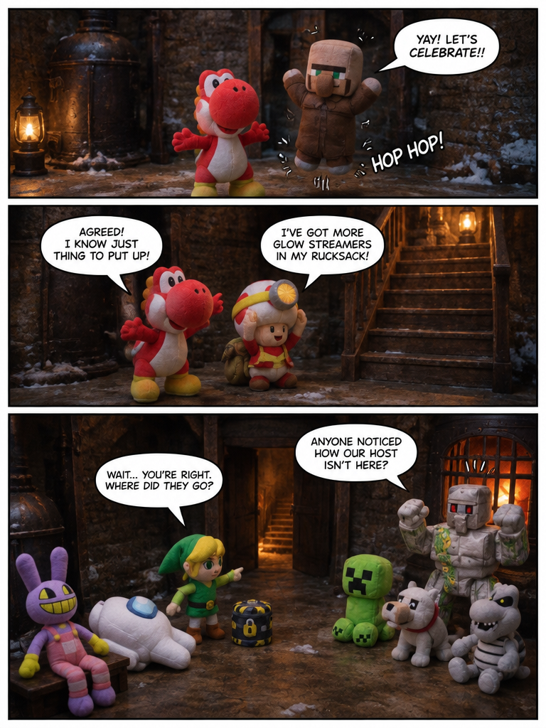 Among us with Plushies pt. 1 (page 8 of 12)