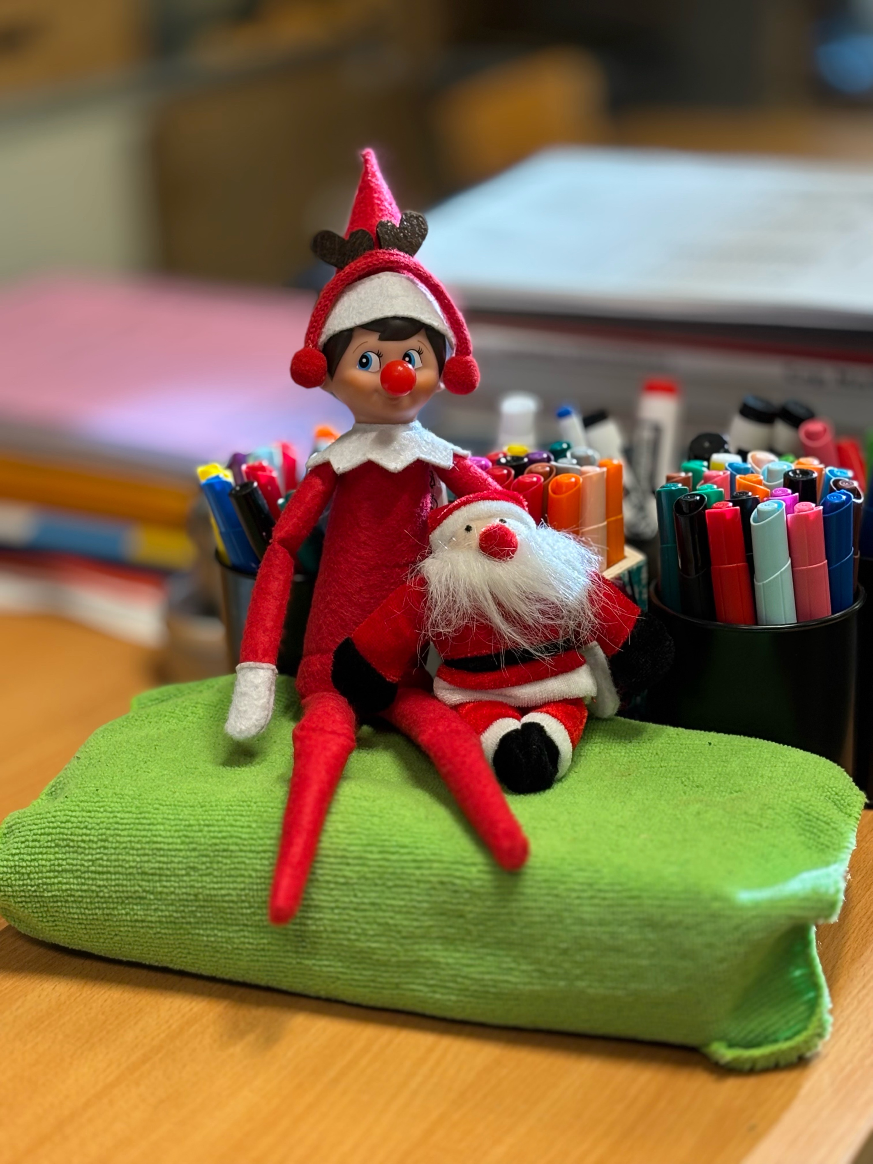 Elfie is goofing around | NaukNauk