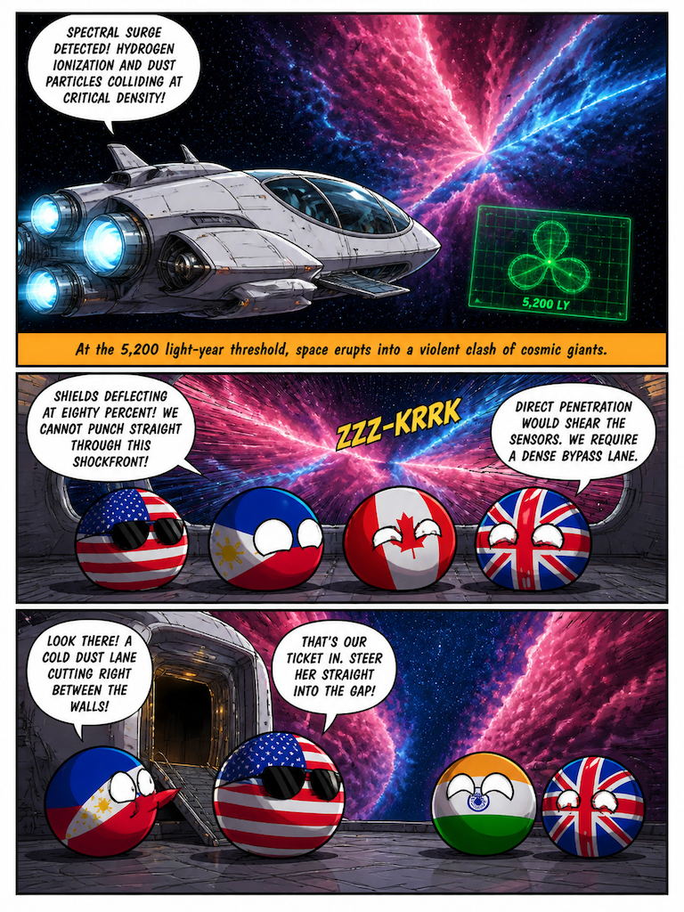 Voyage to the Trifid nebula (page 2 of 4)