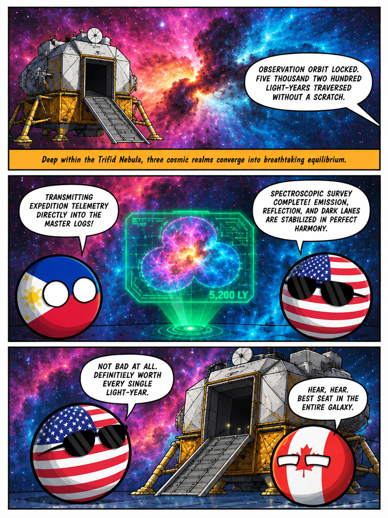 Voyage to the Trifid nebula (page 4 of 4)