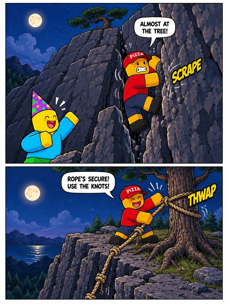 The Moonlit Ascent (page 2 of 4)