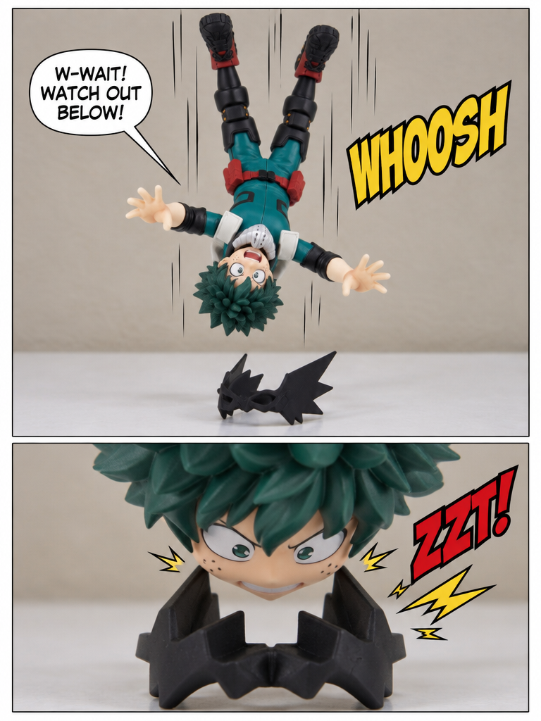 Gravity and the Jammed Headpiece (page 3 of 4)