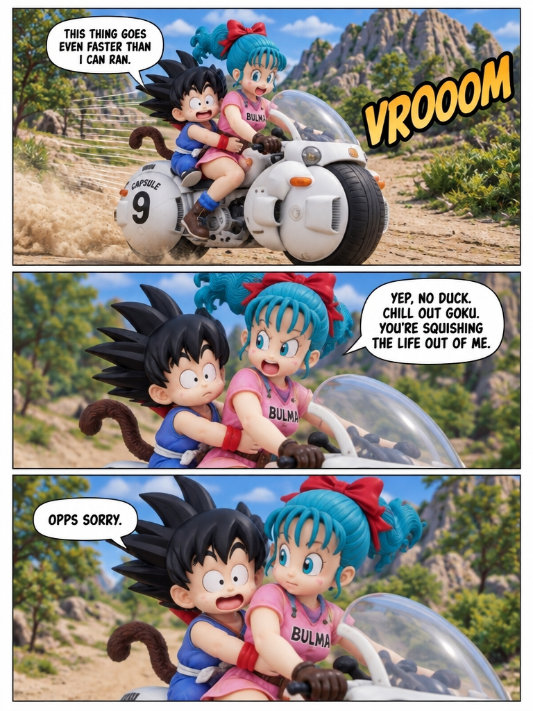 A Sudden Pit Stop (page 1 of 4)