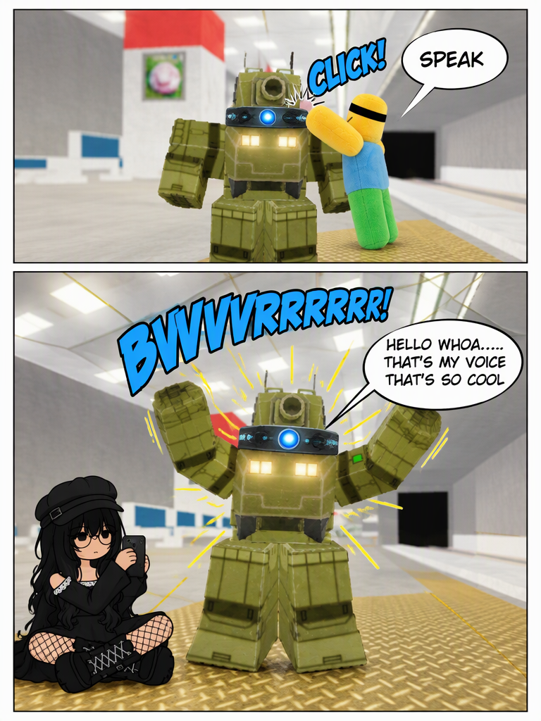 Behind the Senses (comic version) (page 3 of 4)