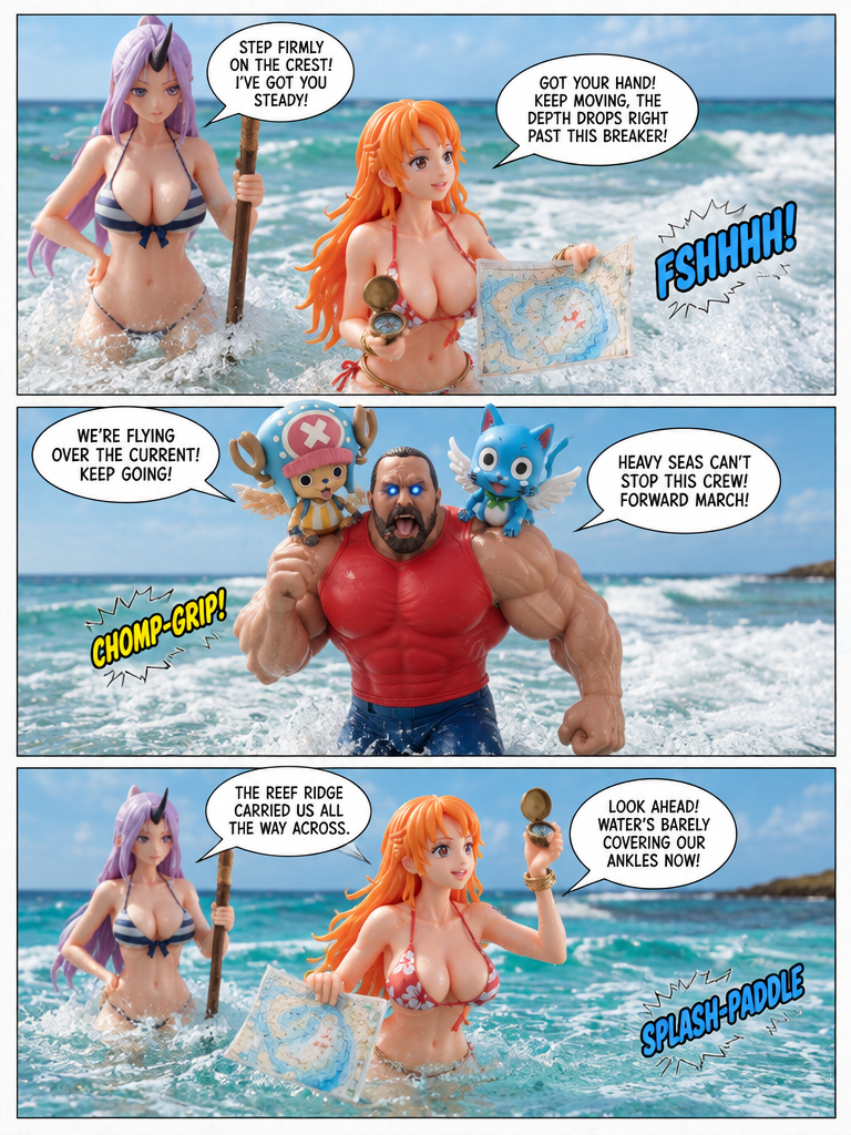 One piece Through the Surging Surf (page 3 of 4)