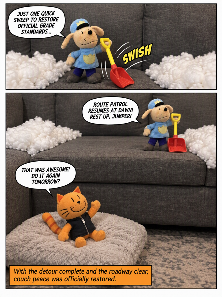 A Cat-Tastrophe on the Sofa (page 4 of 4)