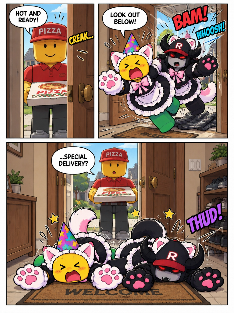 Pizza Delivery Surprise (page 3 of 4)