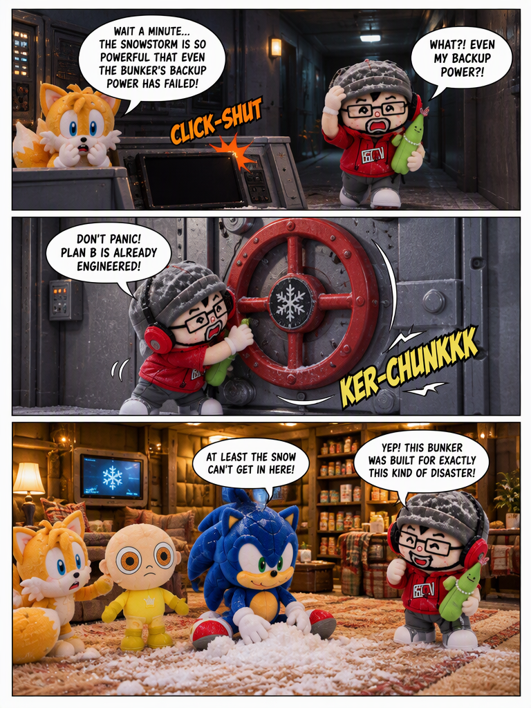 Baby and Friends: The Blizzard! Part 4 — The Power Outage! (page 2 of 4)