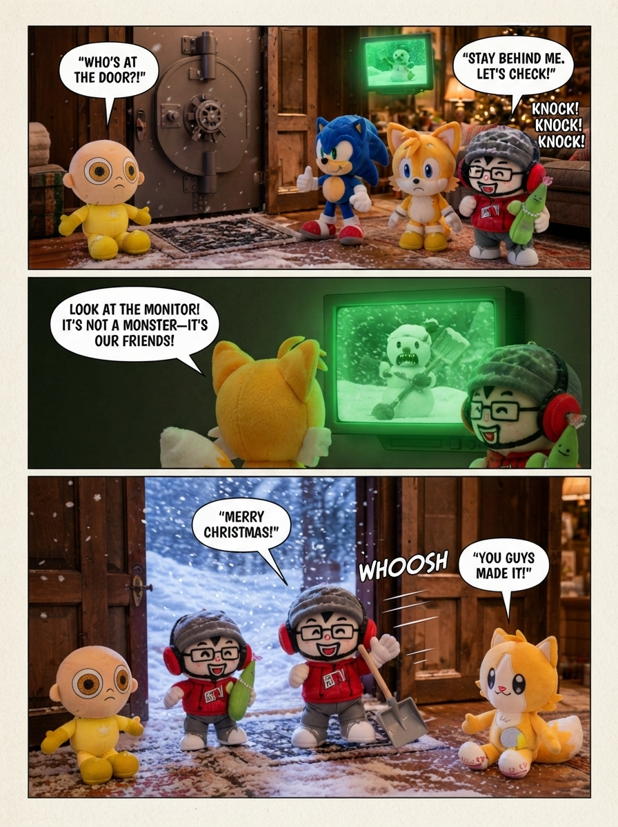 Baby and Friends: The Blizzard! Part 4 — The Power Outage! (page 3 of 4)