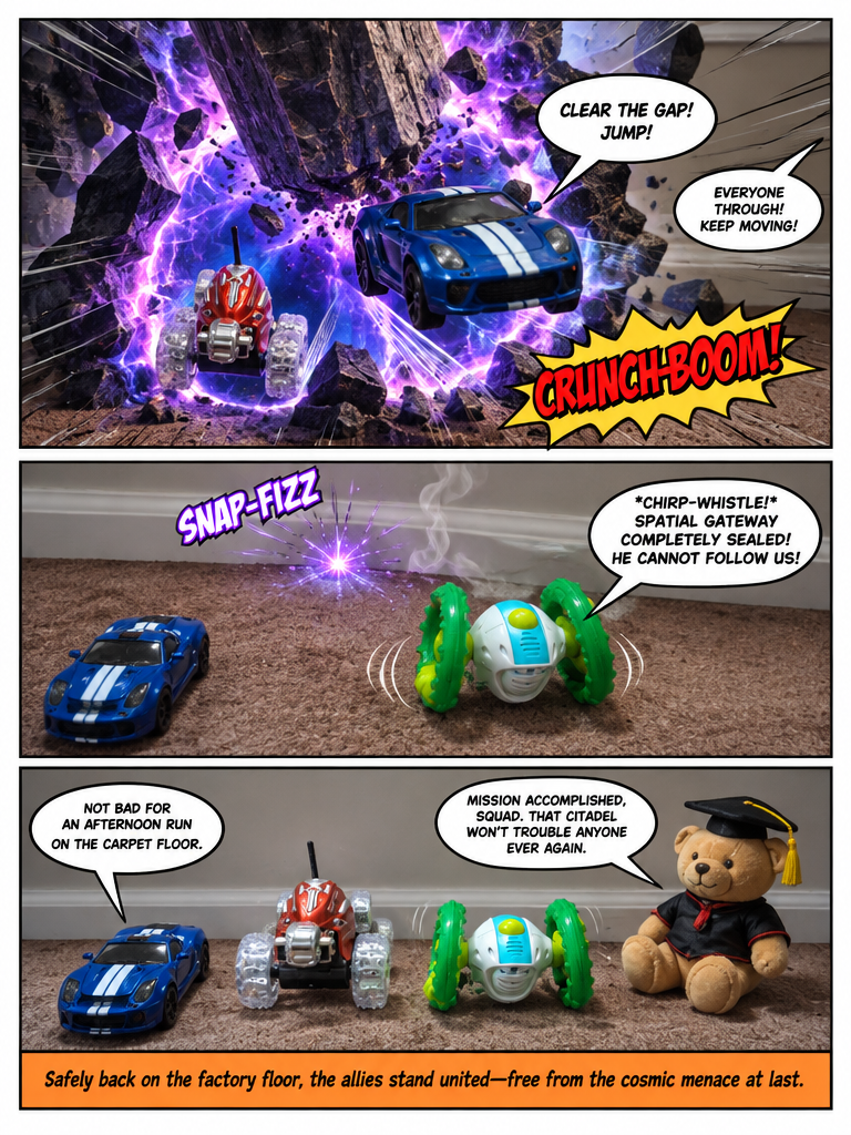 Factory Sweep: The Cosmic Citadel Escape (page 4 of 4)