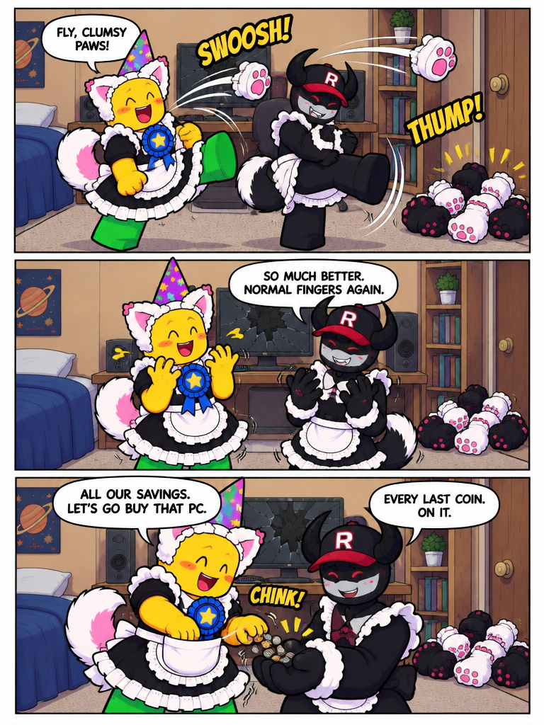 Taking Off the Costume Inside (page 4 of 4)