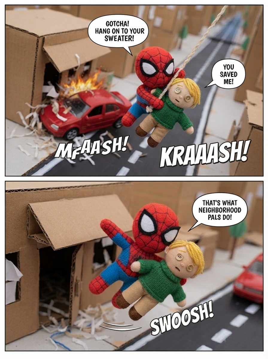 Flames Over Cardboard City (page 2 of 4)