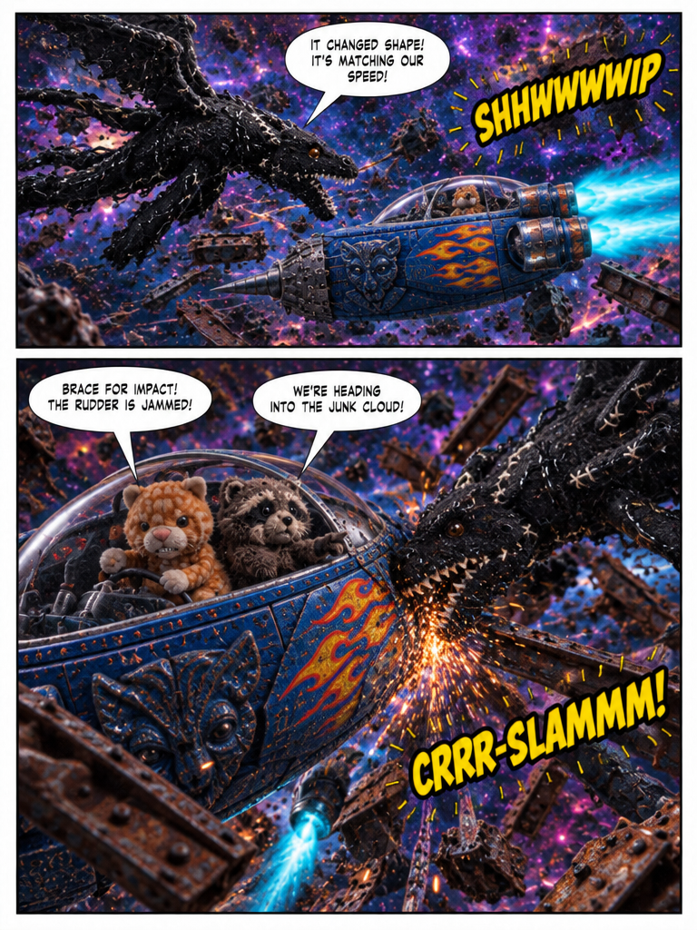Infection in the Asteroid Drift (page 2 of 4)
