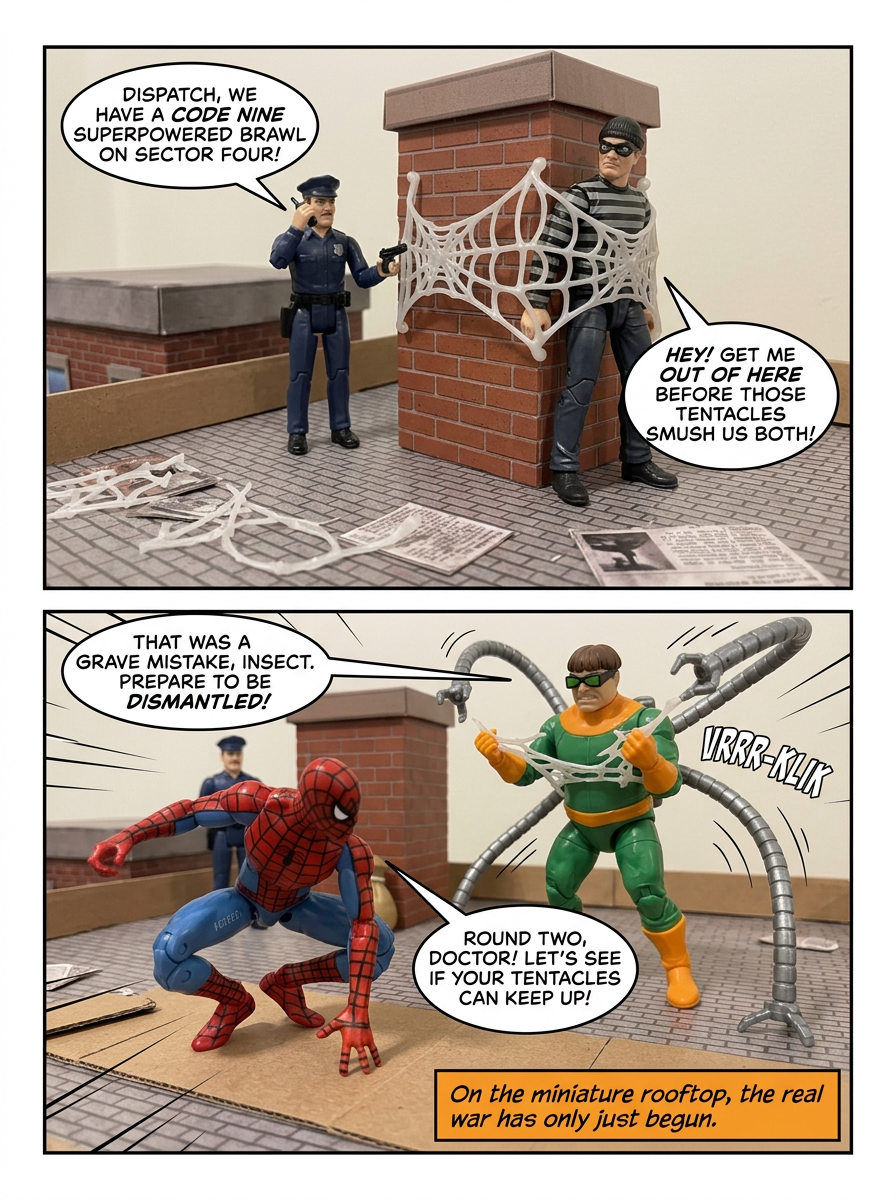 spider man and Dr octopus (page 4 of 4)