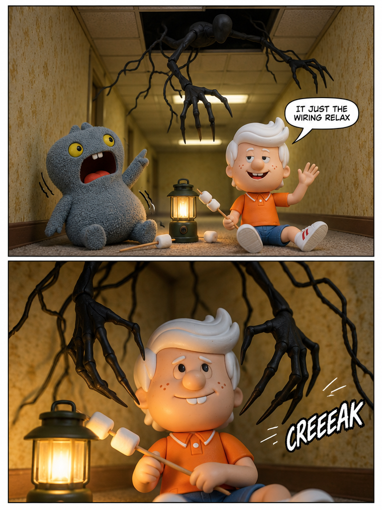 Campfire in the Backrooms (page 3 of 4)