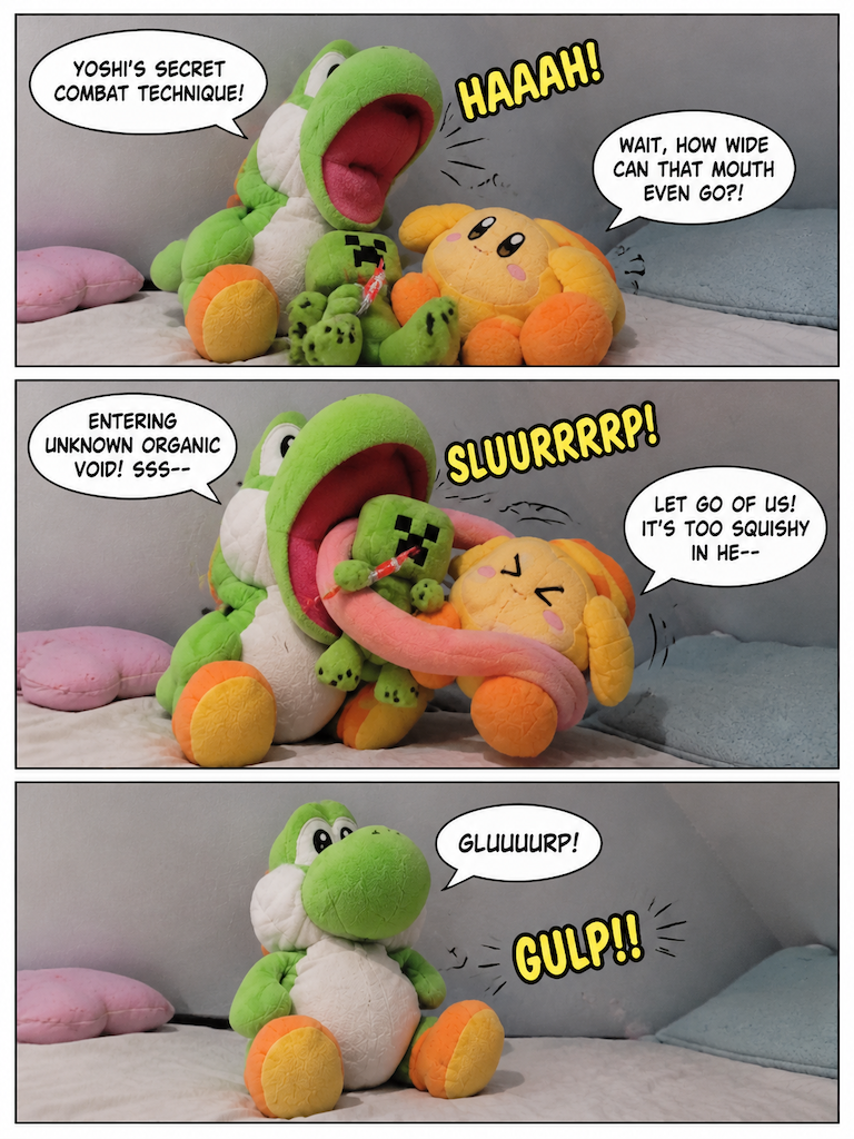 Yoshi's Bedroom Conquest (page 3 of 4)