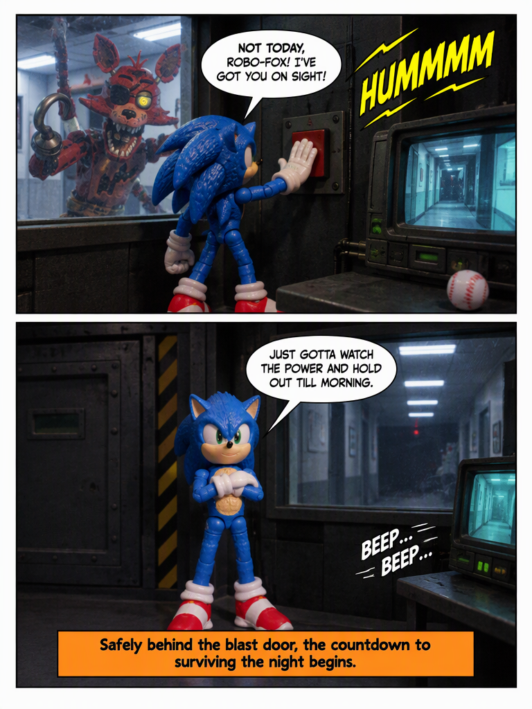 sonic and FNAF part 5 (page 4 of 4)