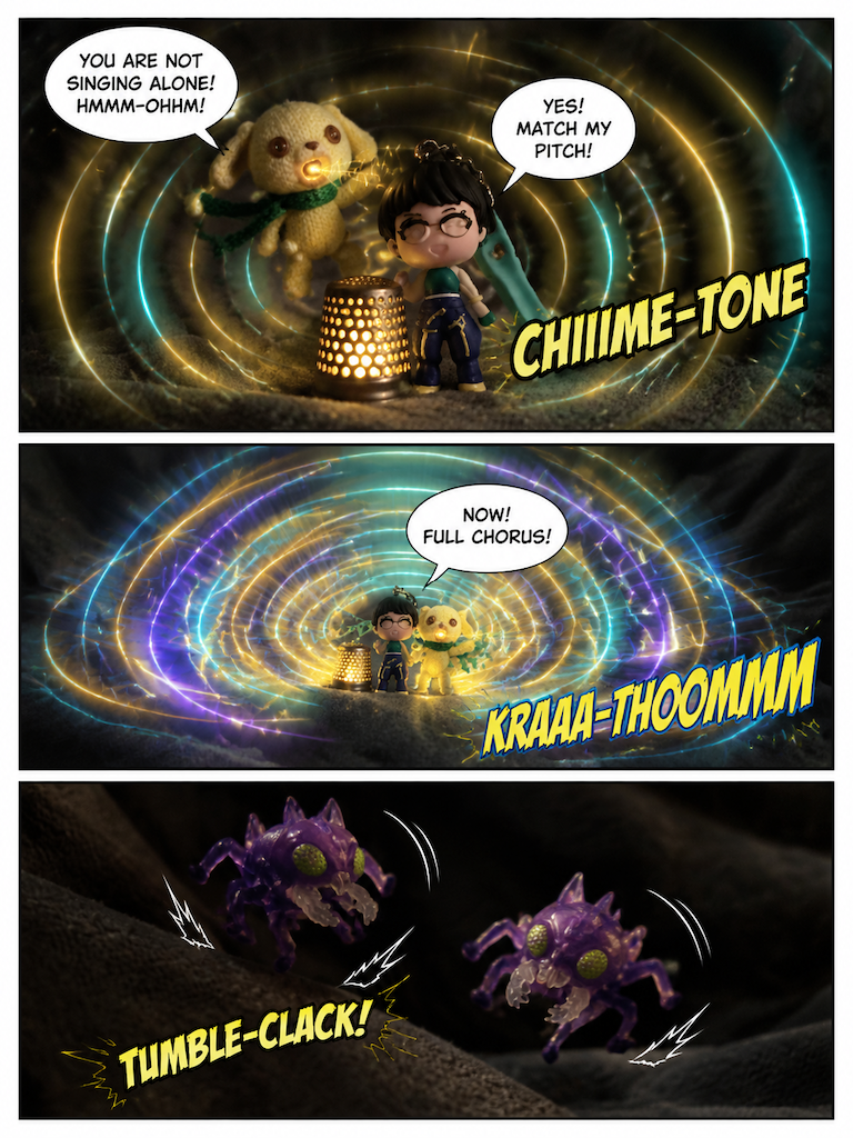Zoe to the Rescue Part Three: Harmonies in the Dark (page 3 of 8)