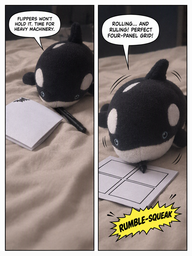 Orca's First Comic (page 2 of 4)